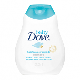 Dove baby shampoo hidratação enriquecida 200ml Ref.13146