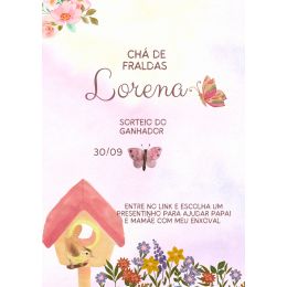 Chá de fraldas da Lorena